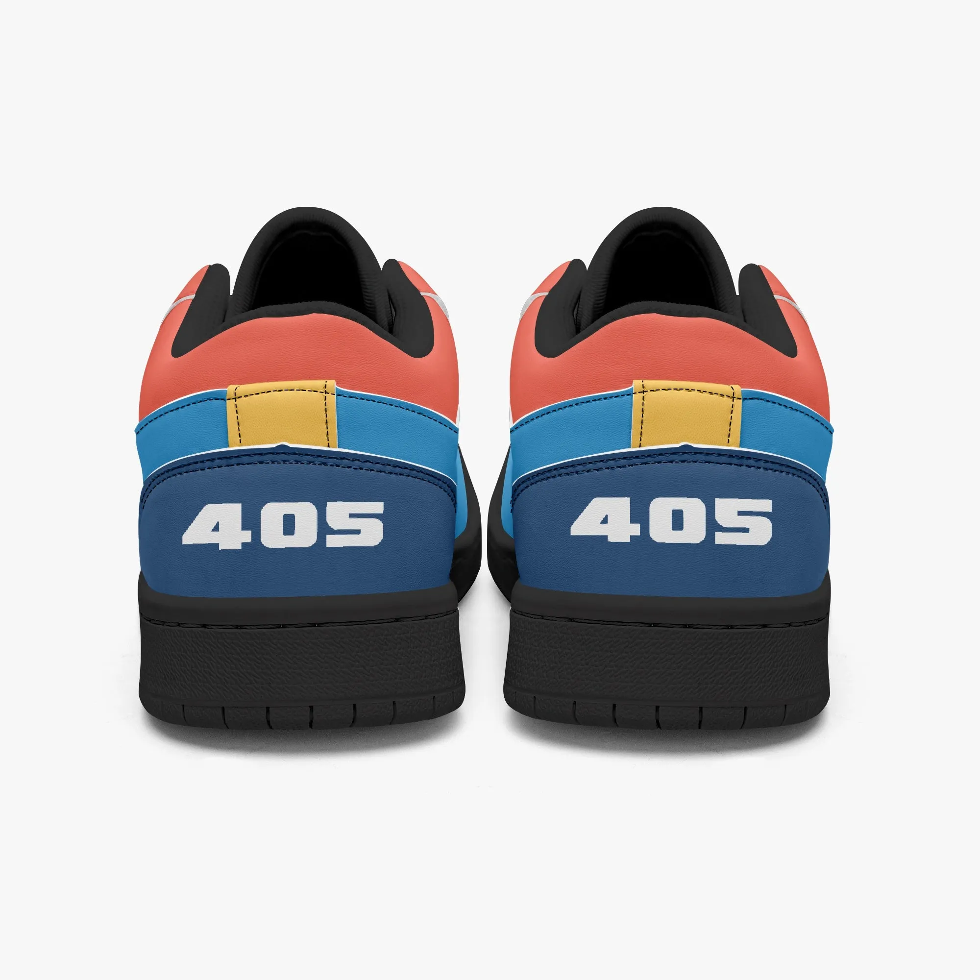 405 Men's Low-Top Leather Basketball Shoes by Niche Era