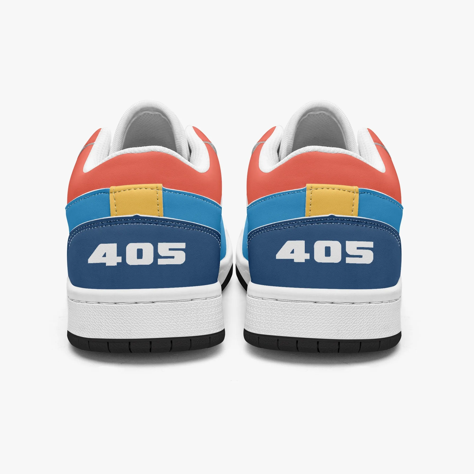 405 Men's Low-Top Leather Basketball Shoes by Niche Era