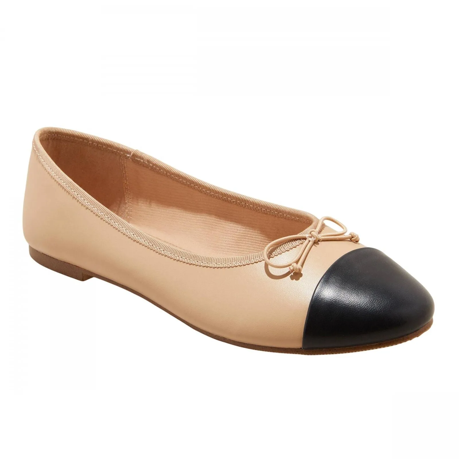 A New Day Womens Janie Ballet Flats with Memory Foam Insole Tan Brown 7M