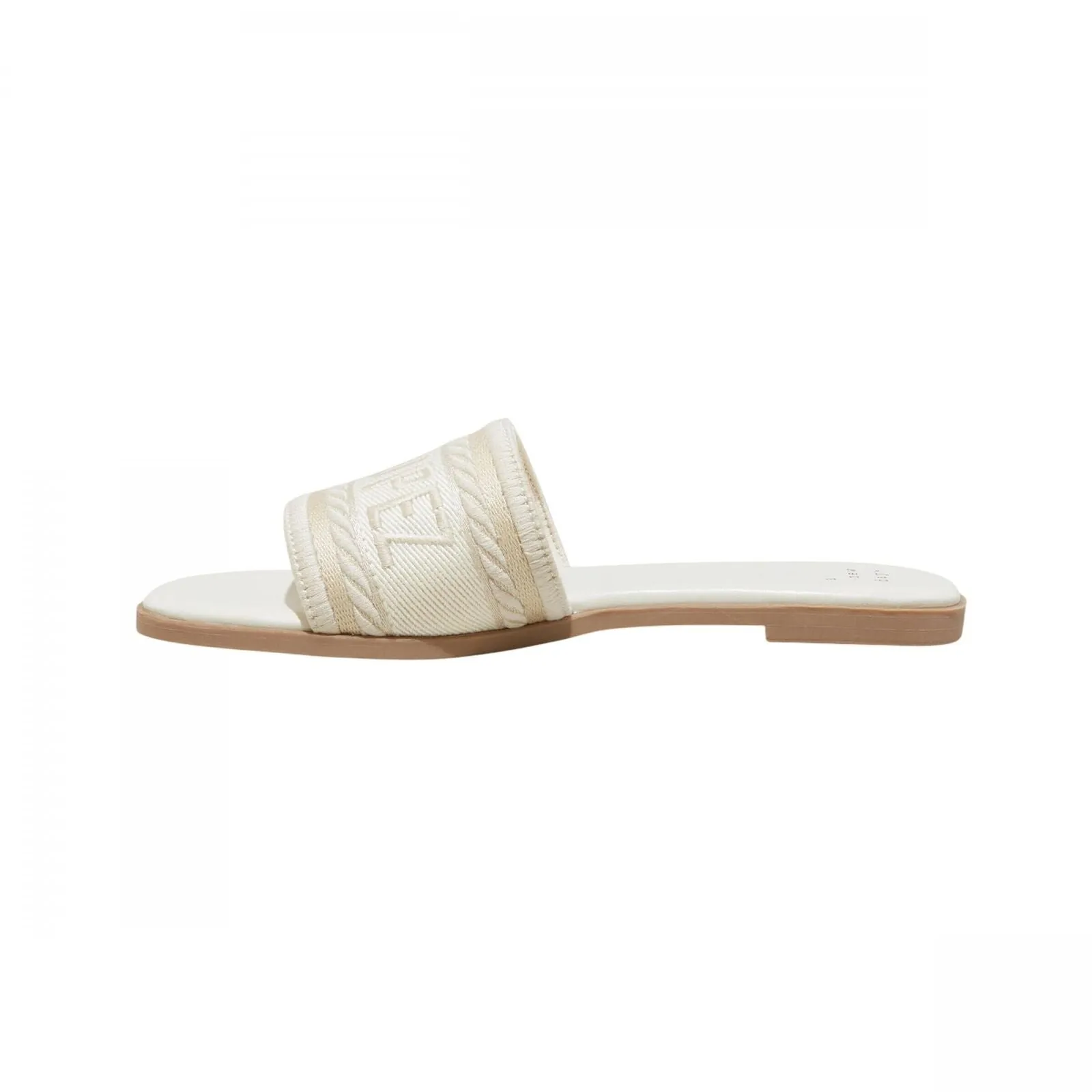 A New Day Womens St Tropez Nat Slide Sandals 89279352 Cream Off White 7