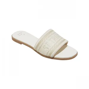 A New Day Womens St Tropez Nat Slide Sandals 89279352 Cream Off White 7