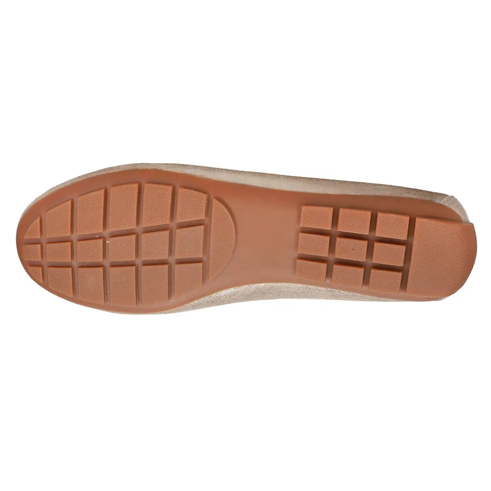 Aiker Metallic Moccasins