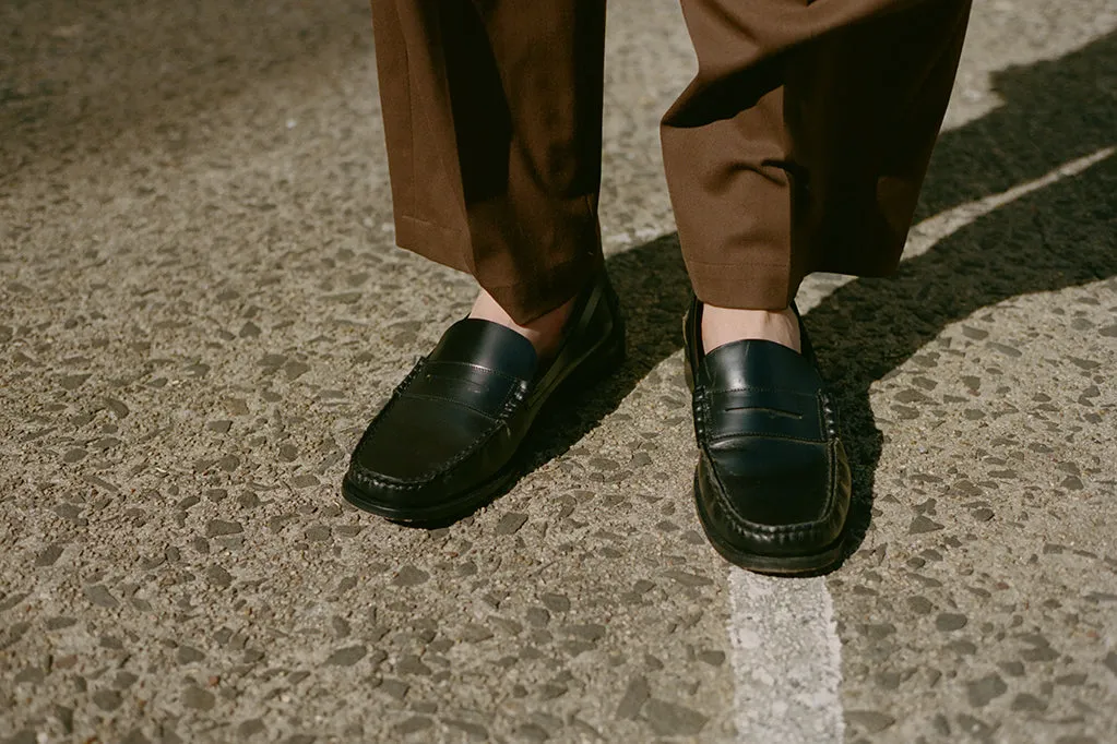 ALAN LOAFER, BLACK CALF