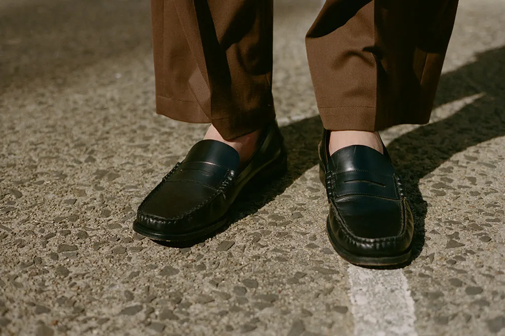 ALAN LOAFER, BLACK CALF