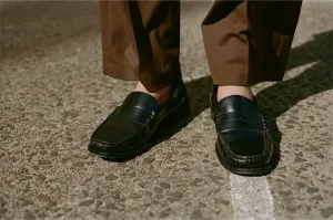ALAN LOAFER, BLACK CALF