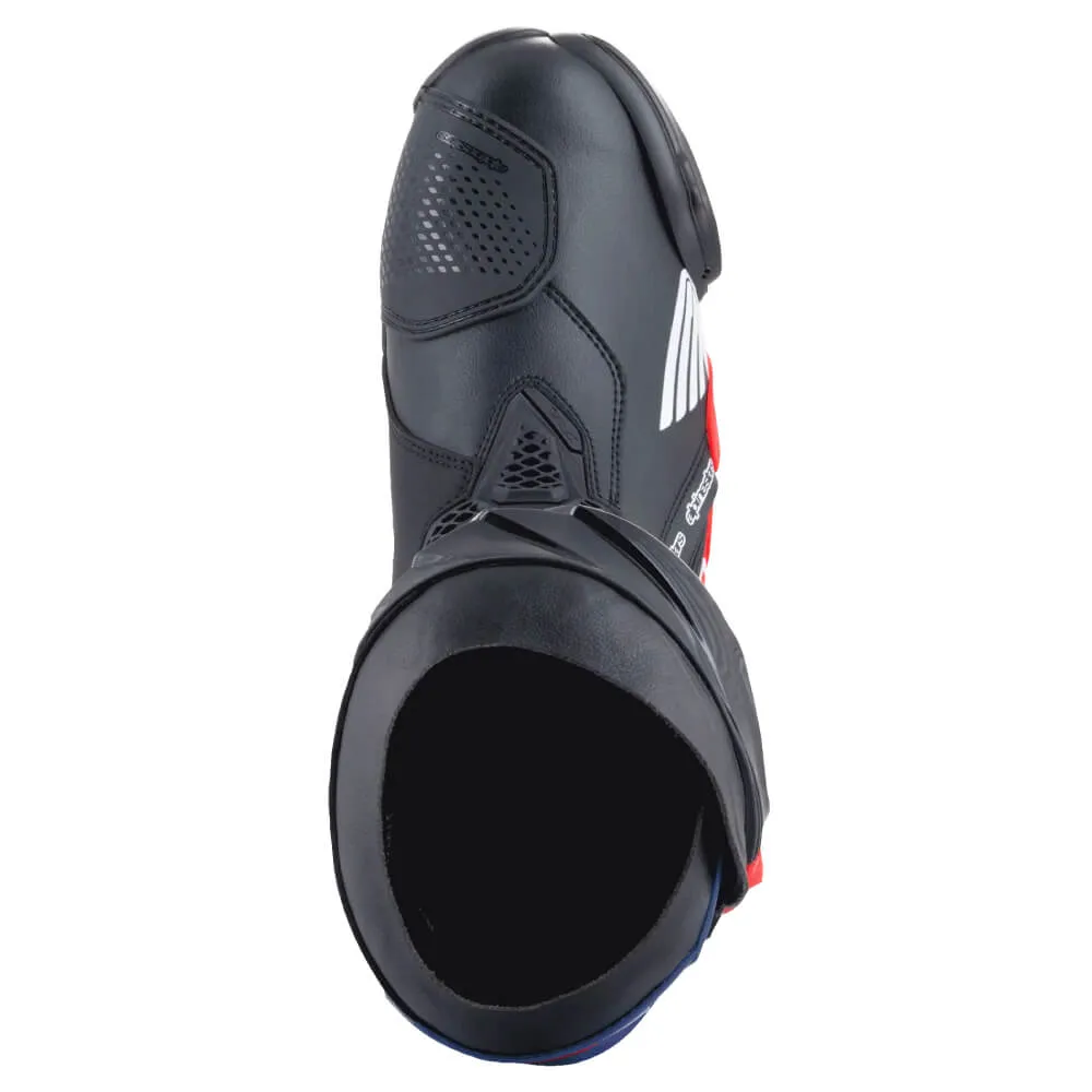 Alpinestars Honda Supertech R Boots Black / Bright Red / Blue