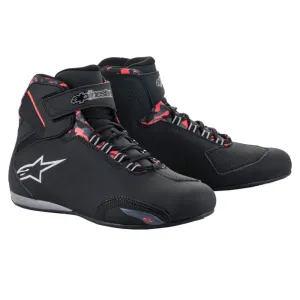 Alpinestars Sektor Waterproof Shoes Black / Grey / Red