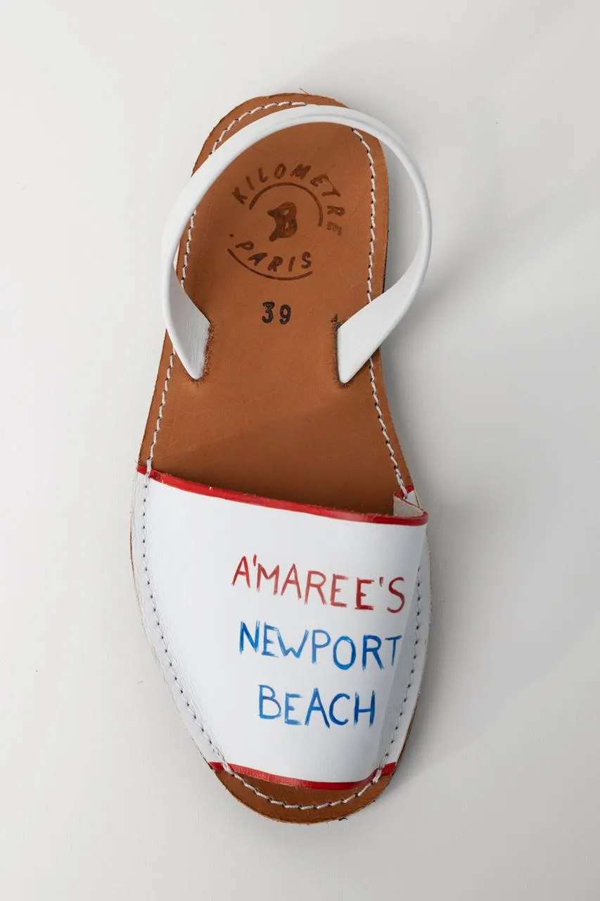 A'maree's Exclusive Leather Sandal