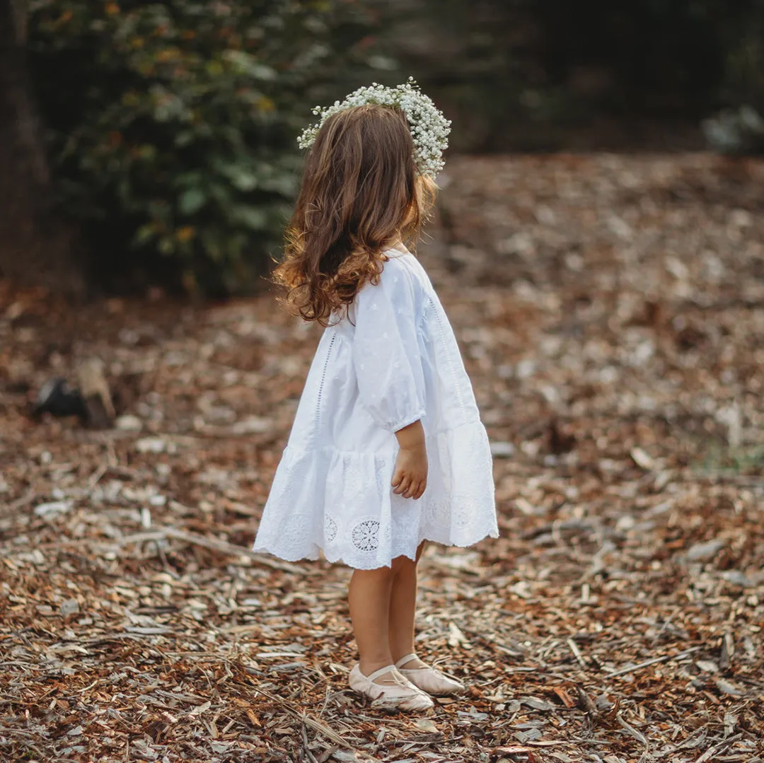 anne of avonlea dress - trellis broderie anglaise