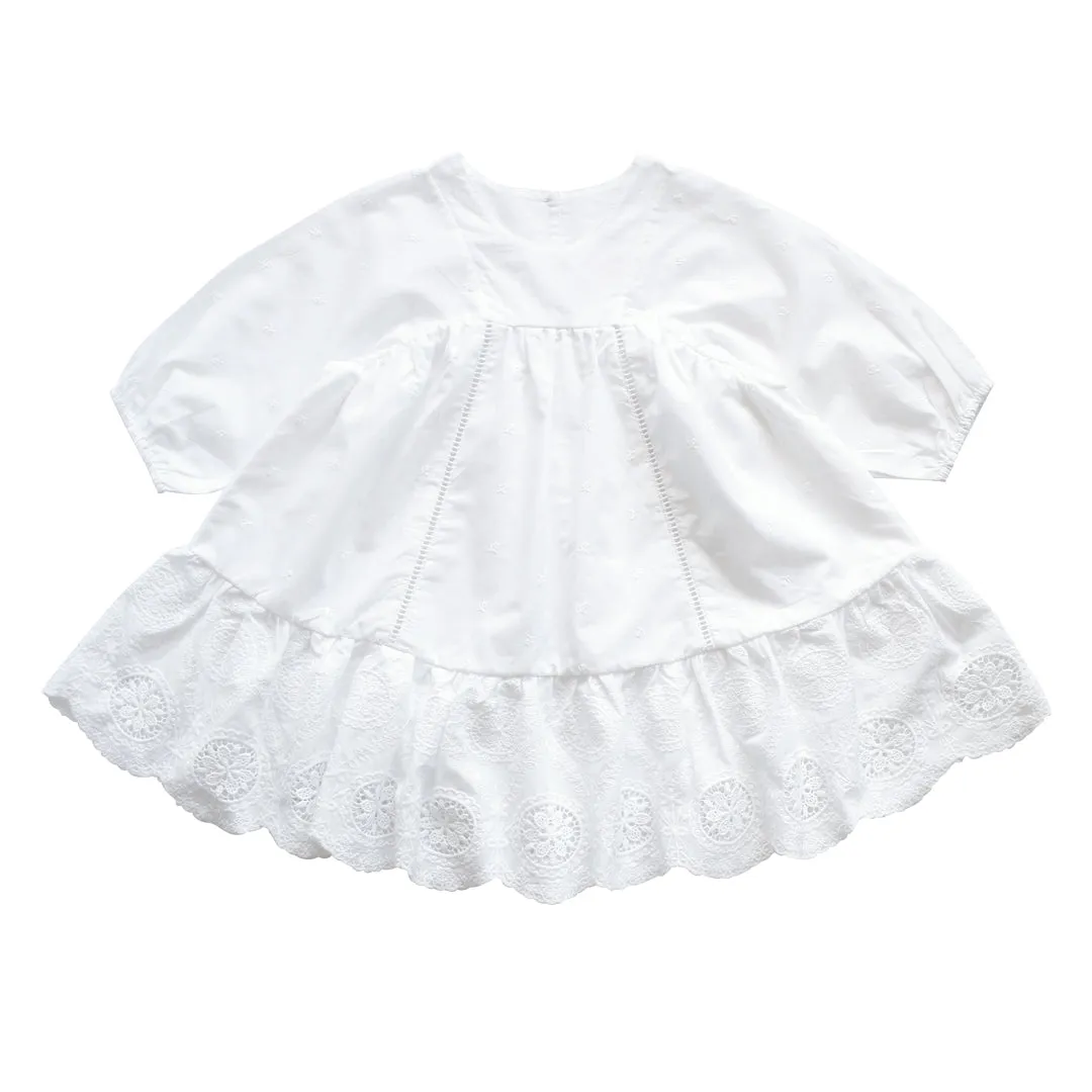 anne of avonlea dress - trellis broderie anglaise