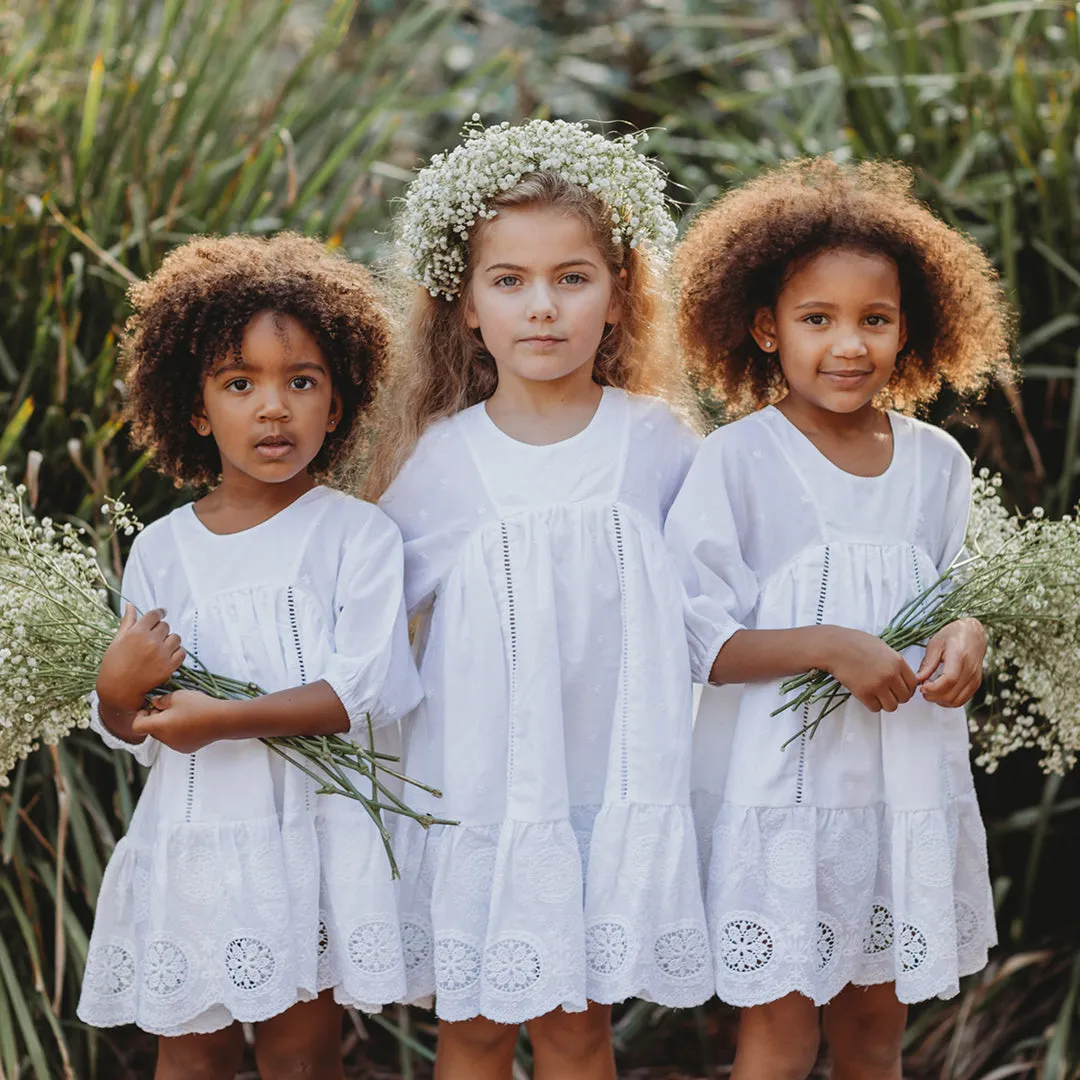 anne of avonlea dress - trellis broderie anglaise