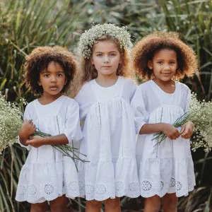 anne of avonlea dress - trellis broderie anglaise