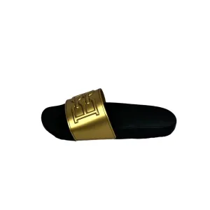 Bally Mens Scotty Gold Rubber Sandals