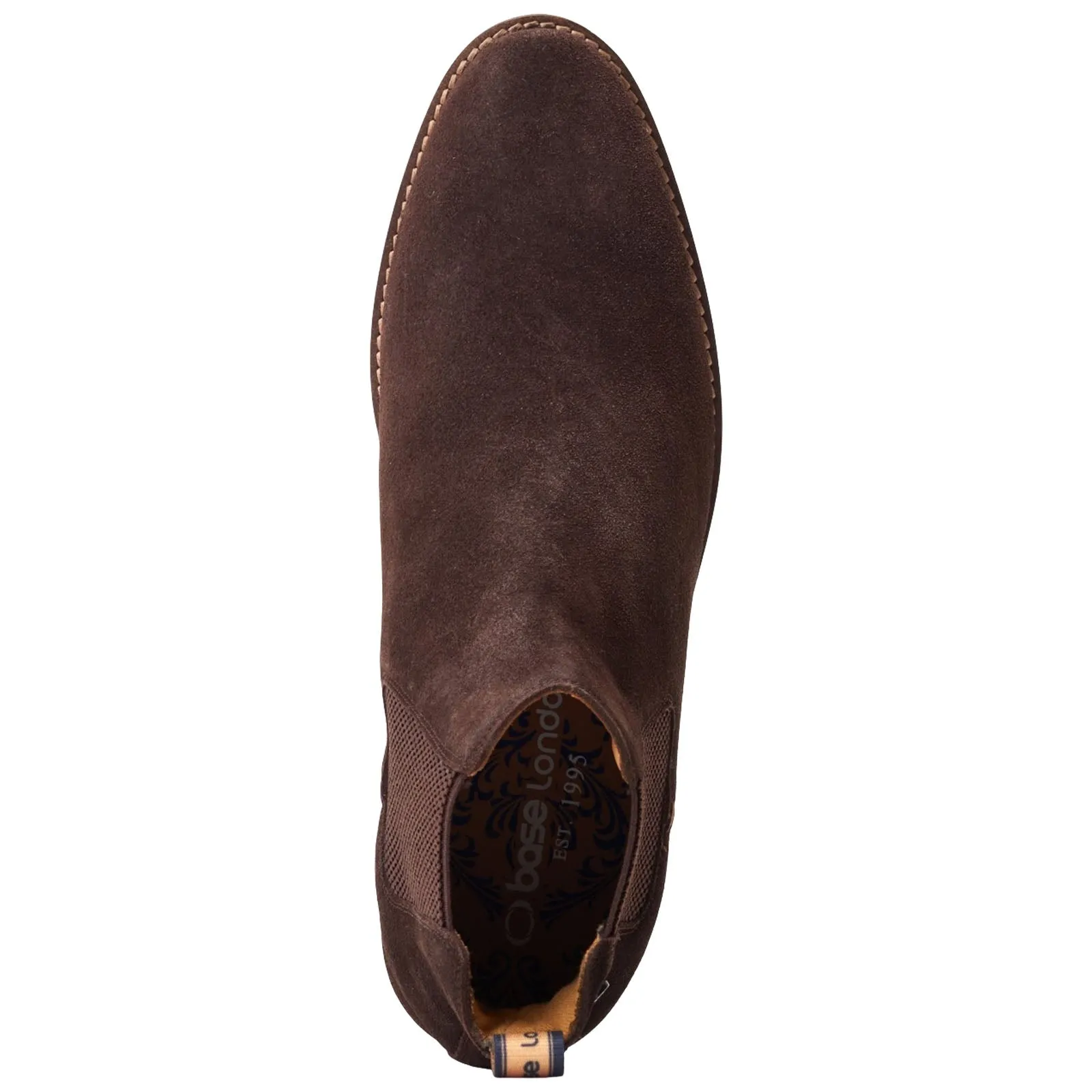 Base London Mens Virgil Suede Chelsea Boots