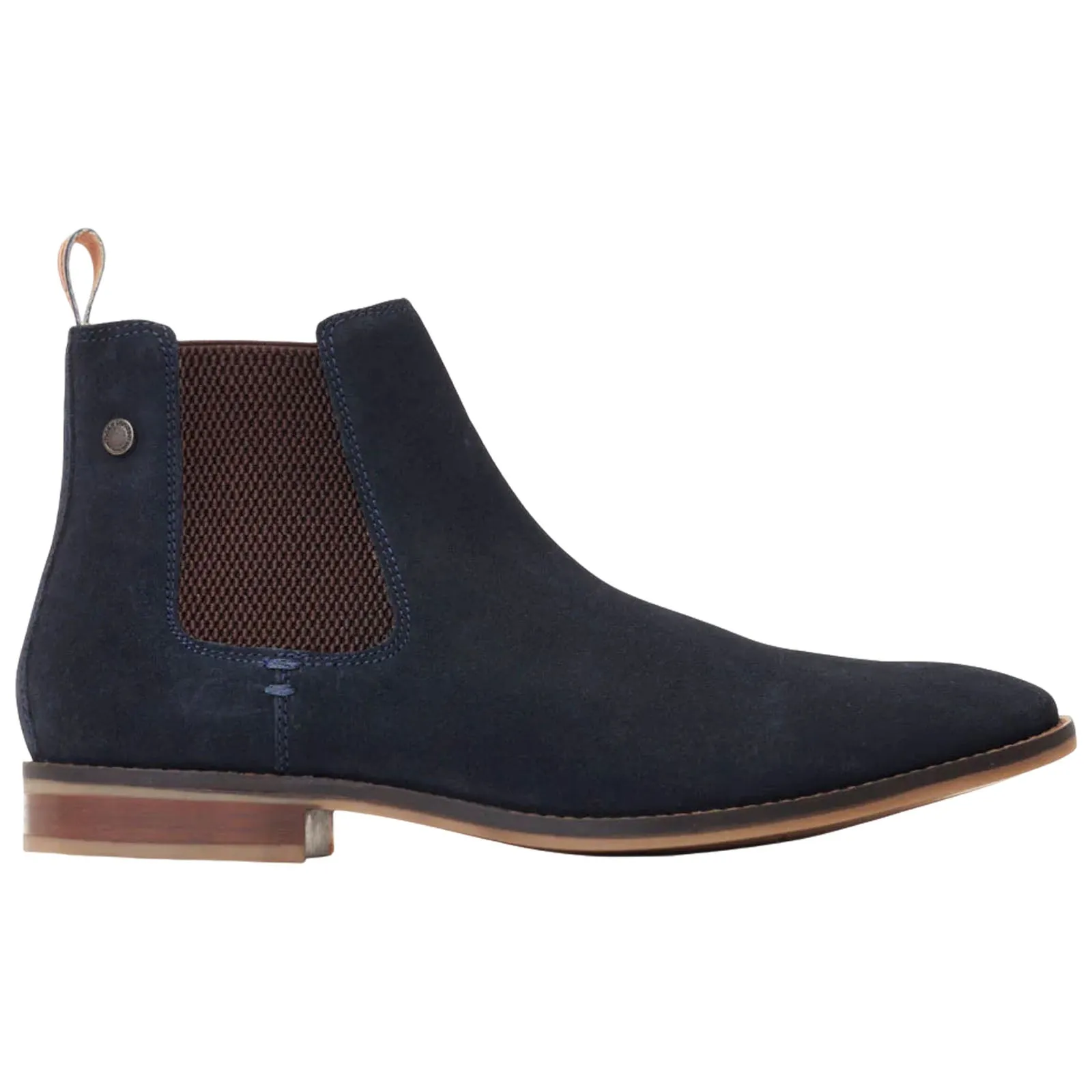 Base London Mens Virgil Suede Chelsea Boots