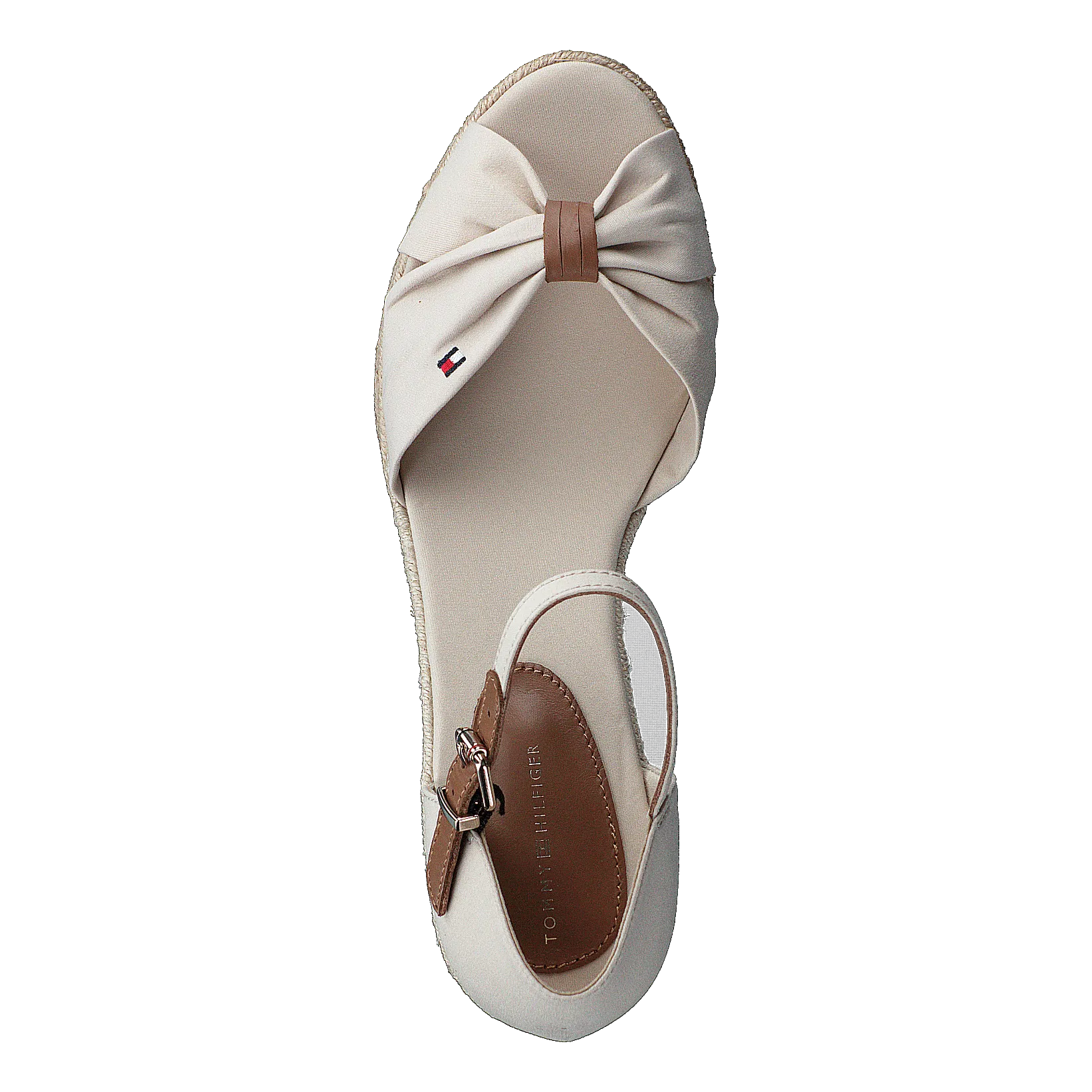 Basic Open Toe Mid Wedge Classic Beige