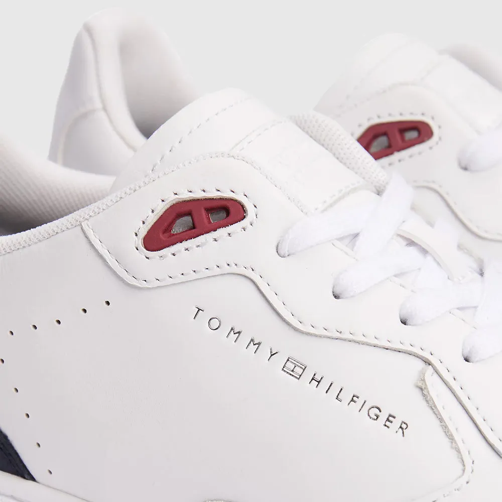Basket Street Leather Sneaker - White