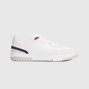Basket Street Leather Sneaker - White