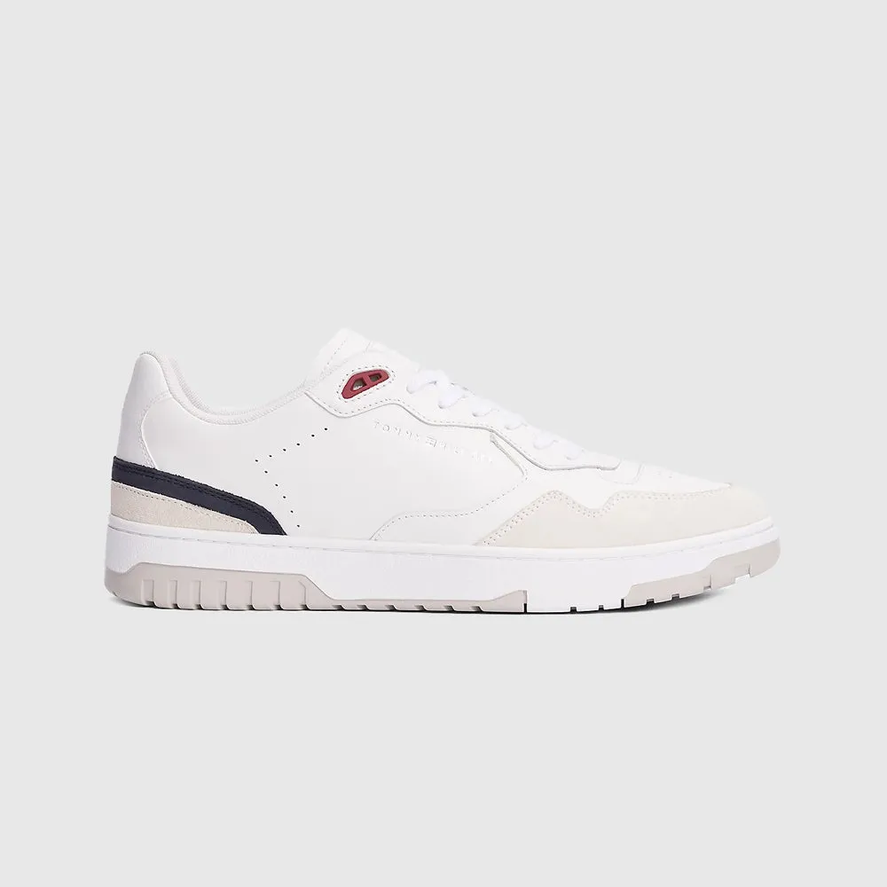 Basket Street Leather Sneaker - White