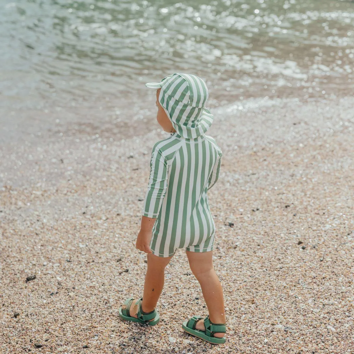 Beach Sandal Coastal Green