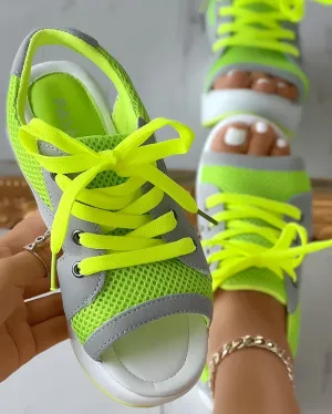 Belinda | Sporty Sneaker Wedge Sandal