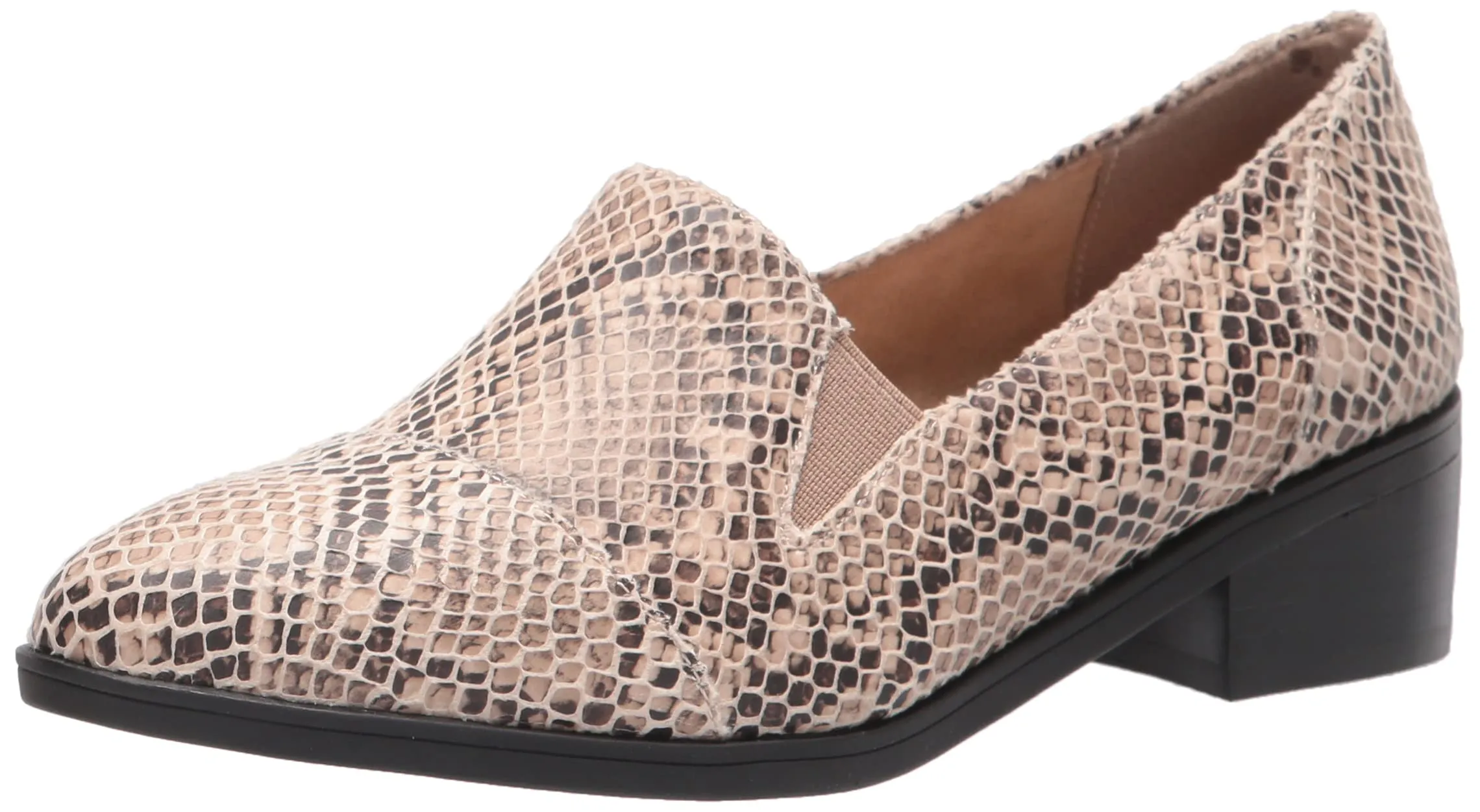 Bella Vita Women's Ohara Loafer, Natural Snake, 6.5 X-Wide
