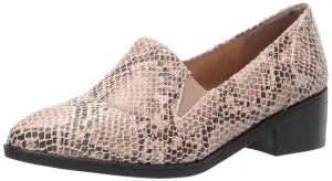 Bella Vita Women's Ohara Loafer, Natural Snake, 9.5