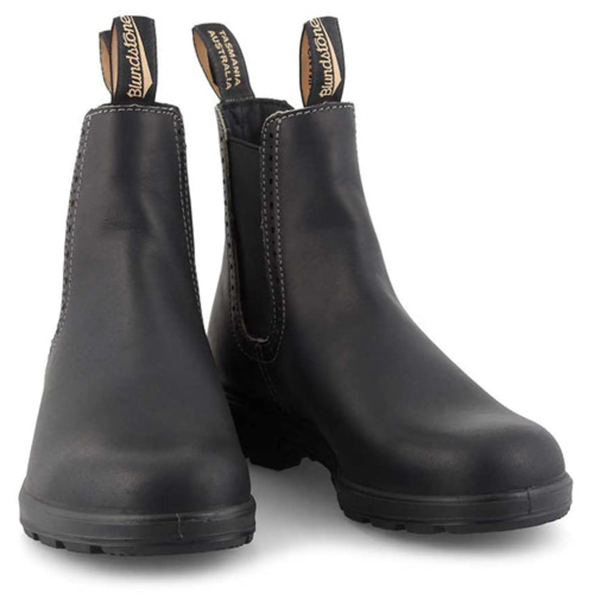 BLUNDSTONE 1448 Brogued Boots in Voltan Black