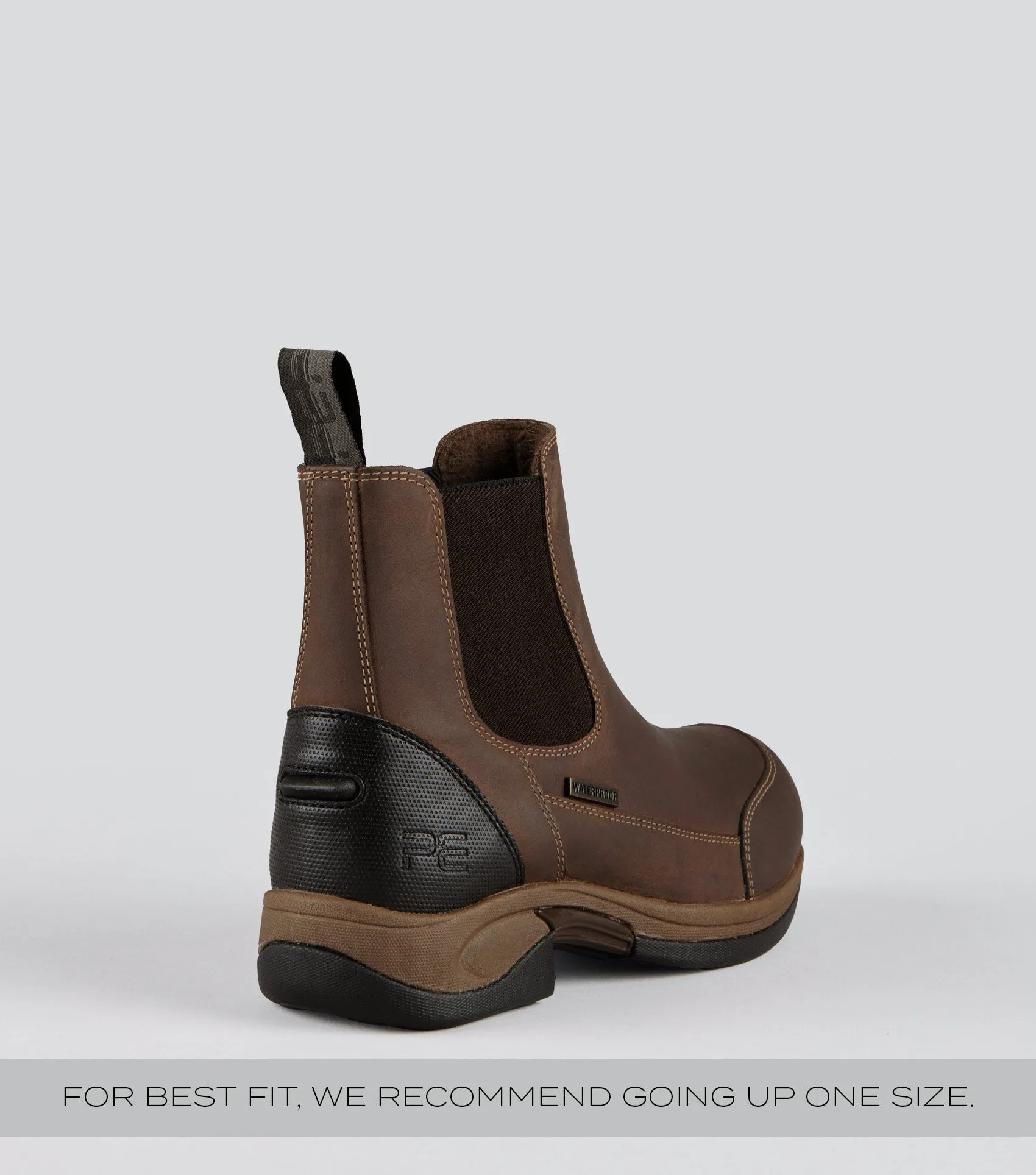 Borelli Waterproof Chelsea Boots Brown