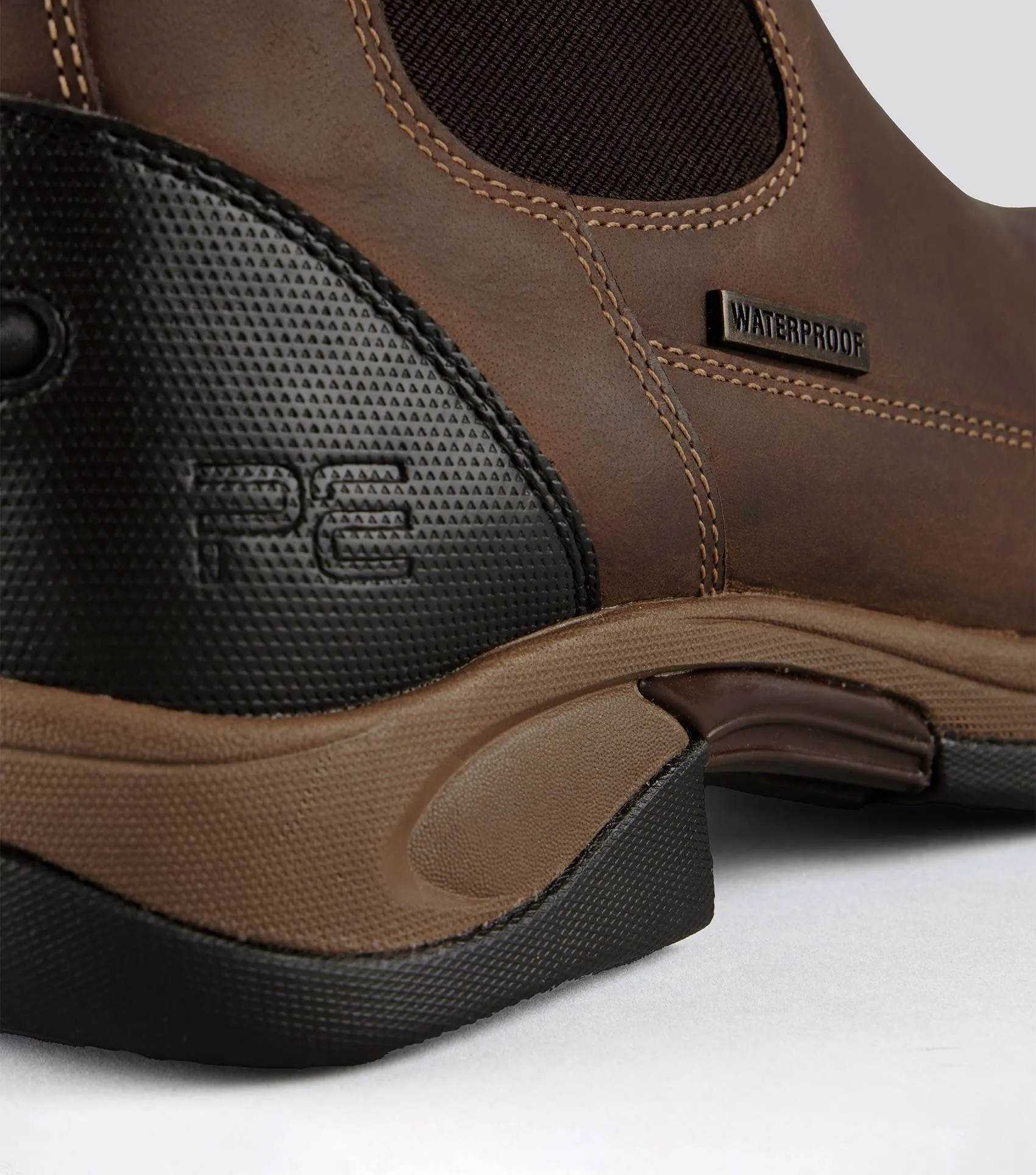 Borelli Waterproof Chelsea Boots Brown