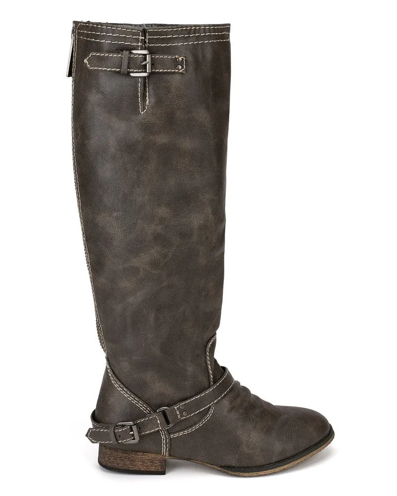 Breckelle’s | Outlaw Taupe Riding Boots