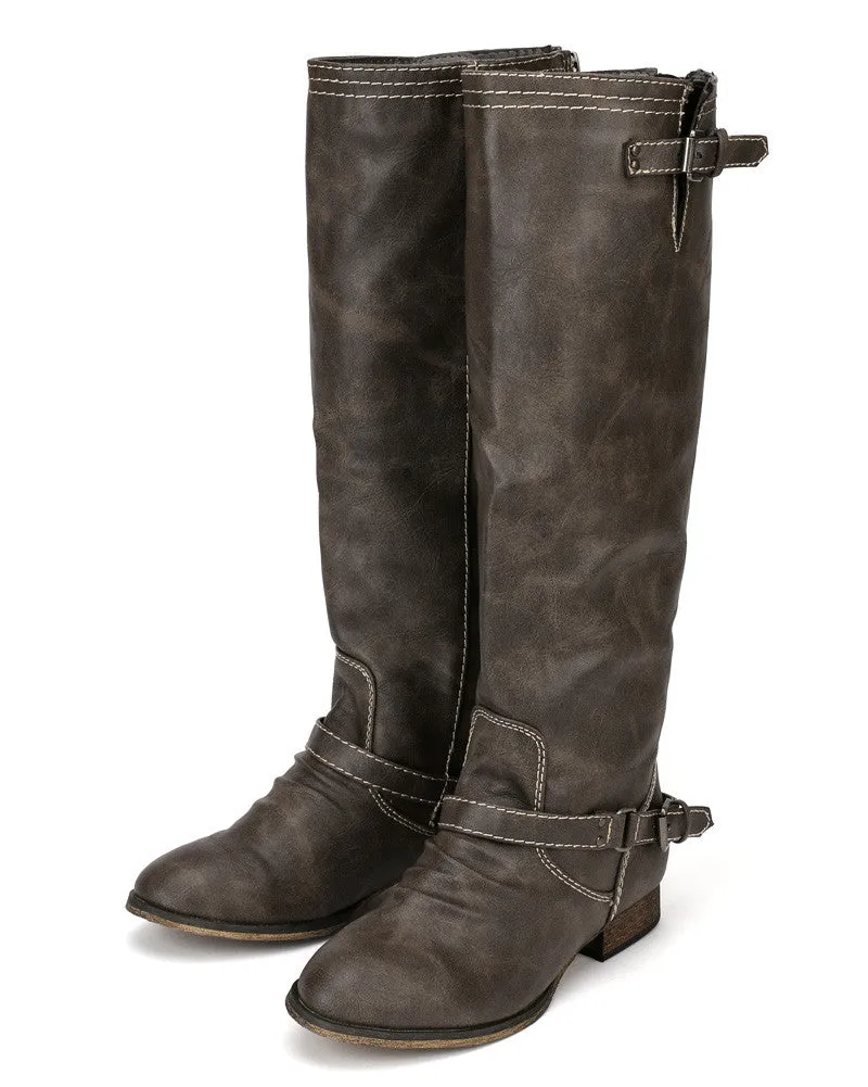 Breckelle’s | Outlaw Taupe Riding Boots