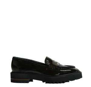 Bruglia Women’s Black Patent Leather Loafer 8716 30% off