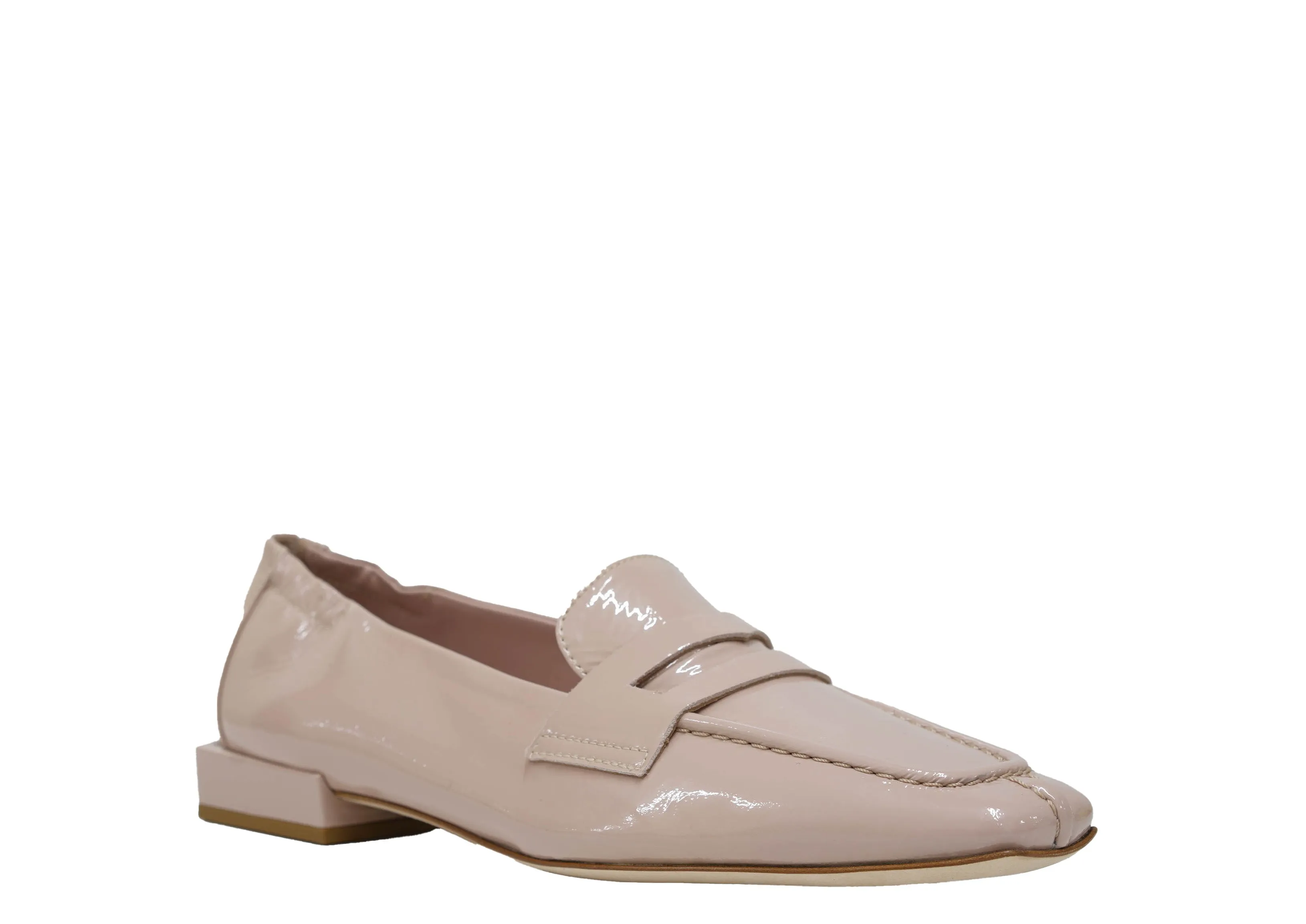 Bruglia Women’s Nude Patent Loafer 8584 30% off