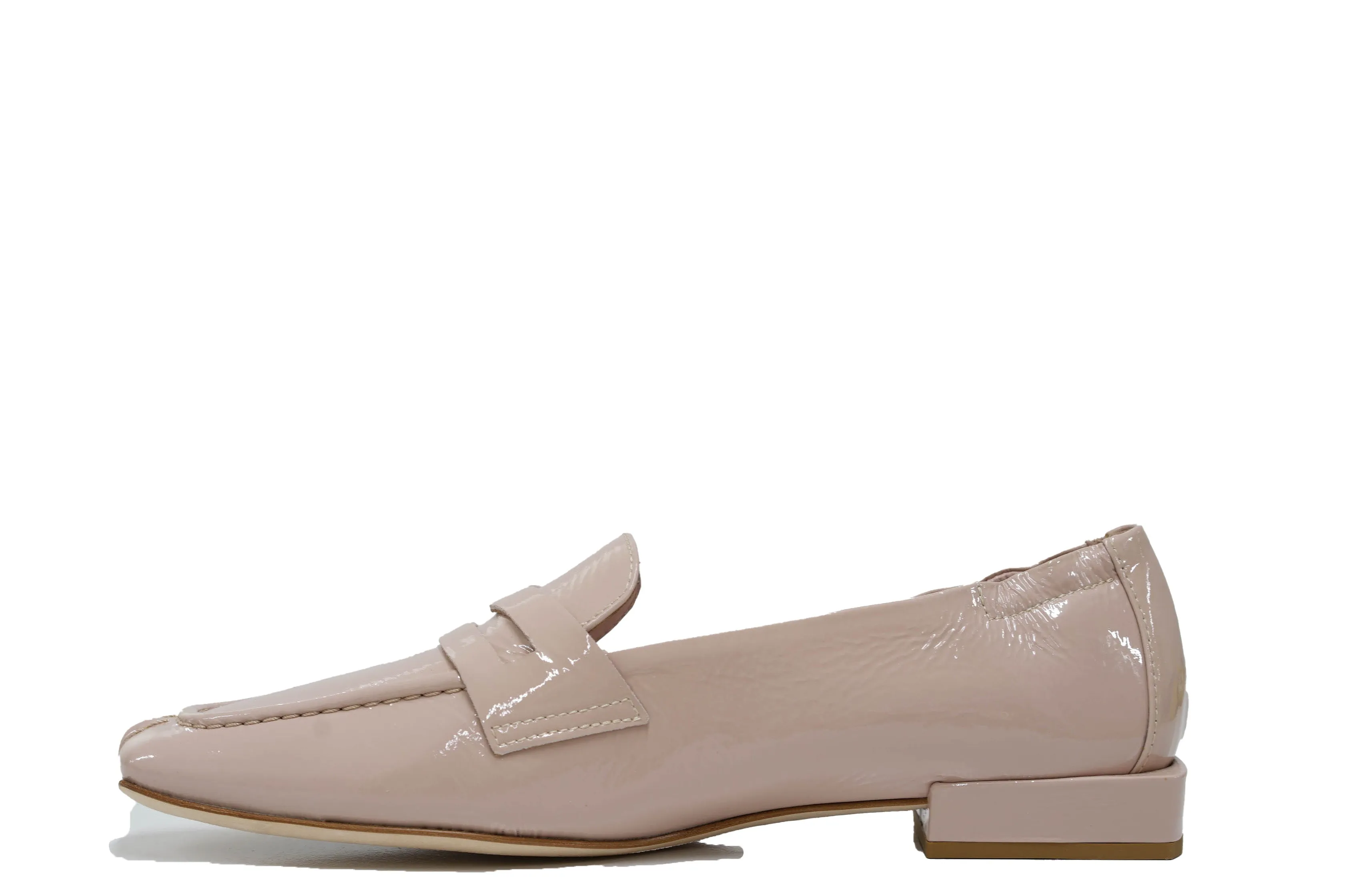 Bruglia Women’s Nude Patent Loafer 8584 30% off