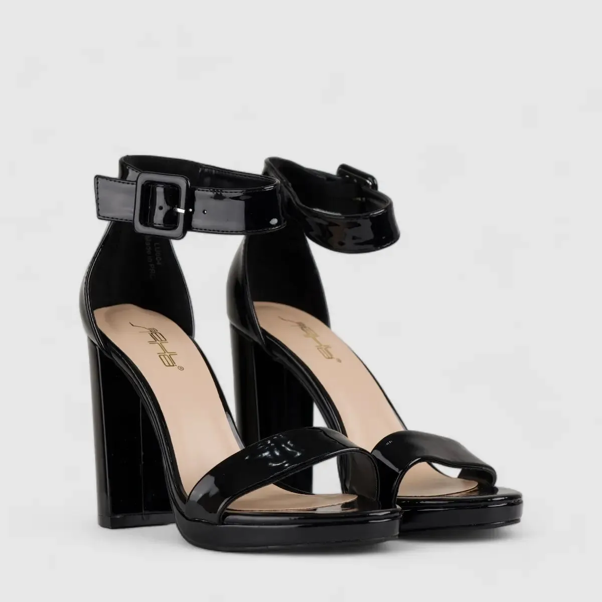 Bulbul Heel Sandals Black LU004