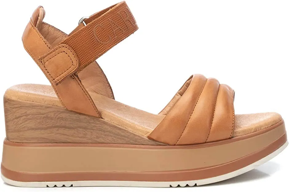 Carmela Tan Platform Sandals