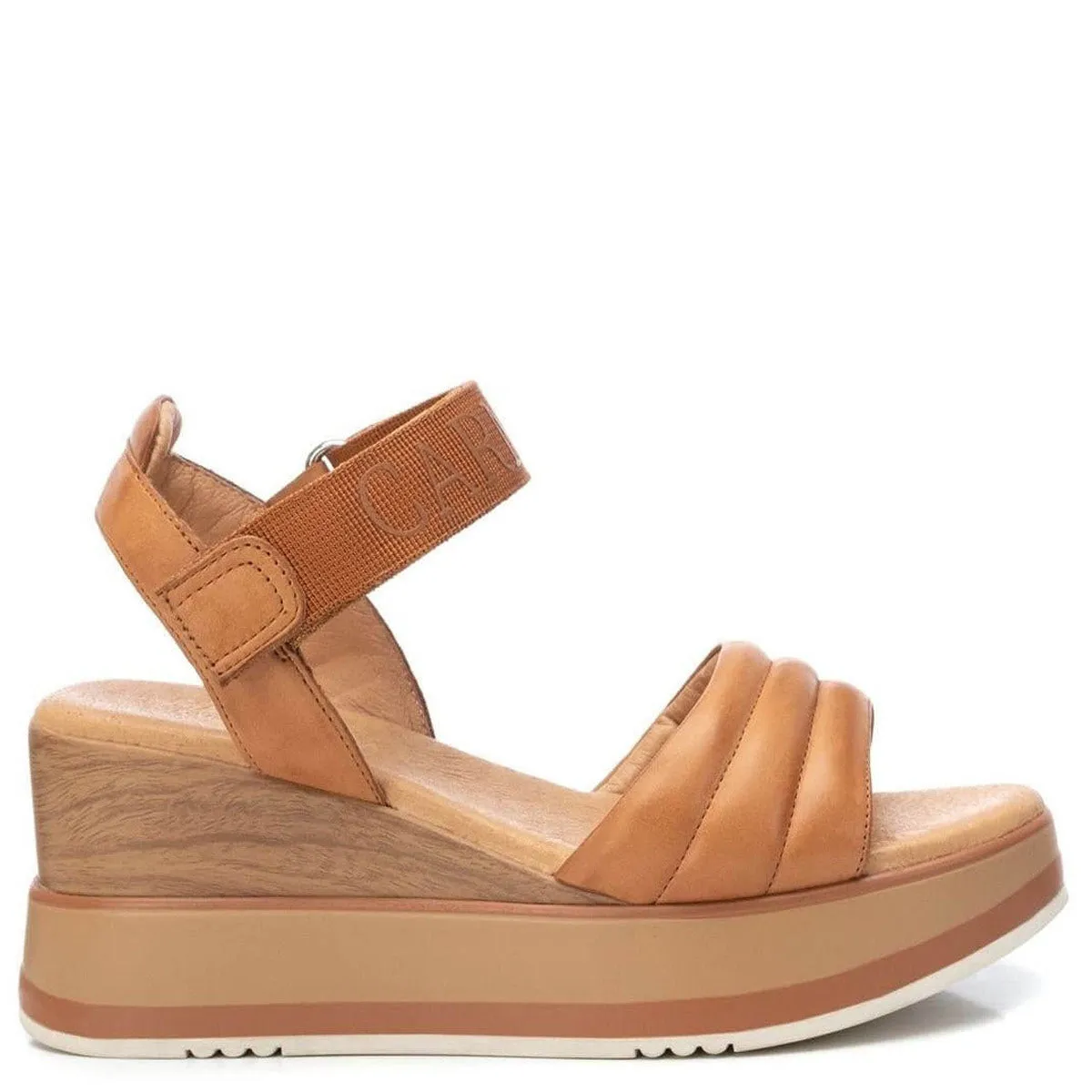Carmela Tan Platform Sandals