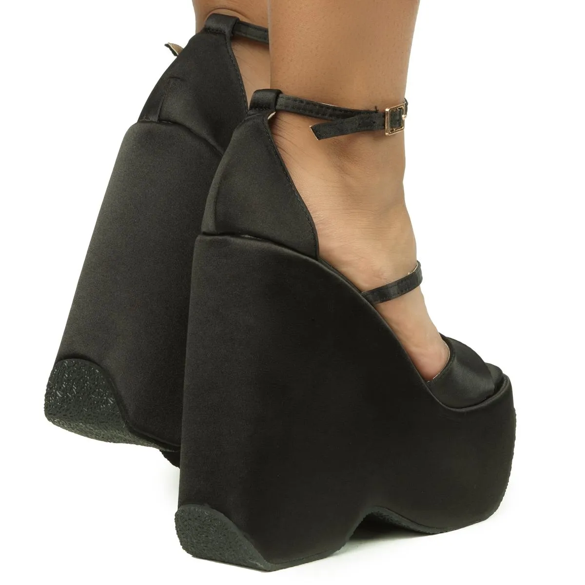 Carrio Chunky Platform Wedges