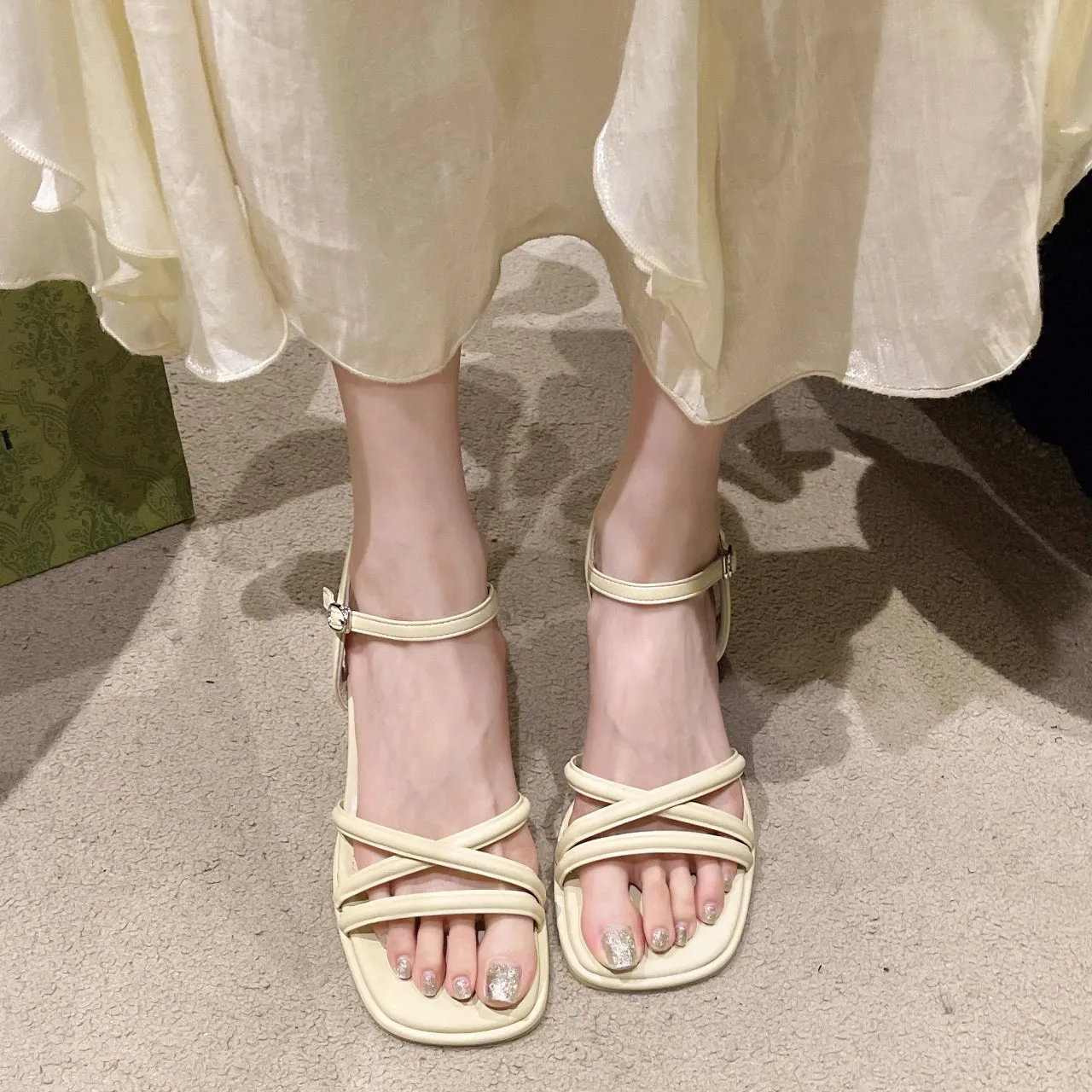 Casual Low Heels Sandals