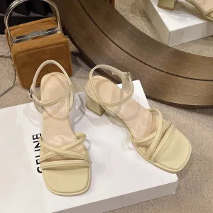 Casual Low Heels Sandals