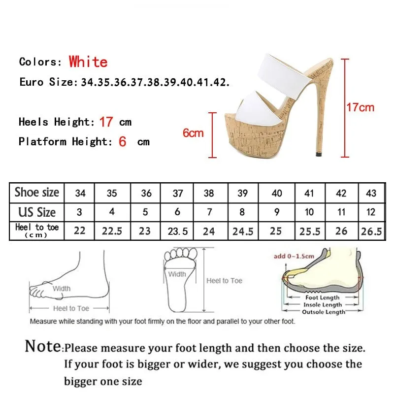 Catwalk Ultra High Stiletto Heels