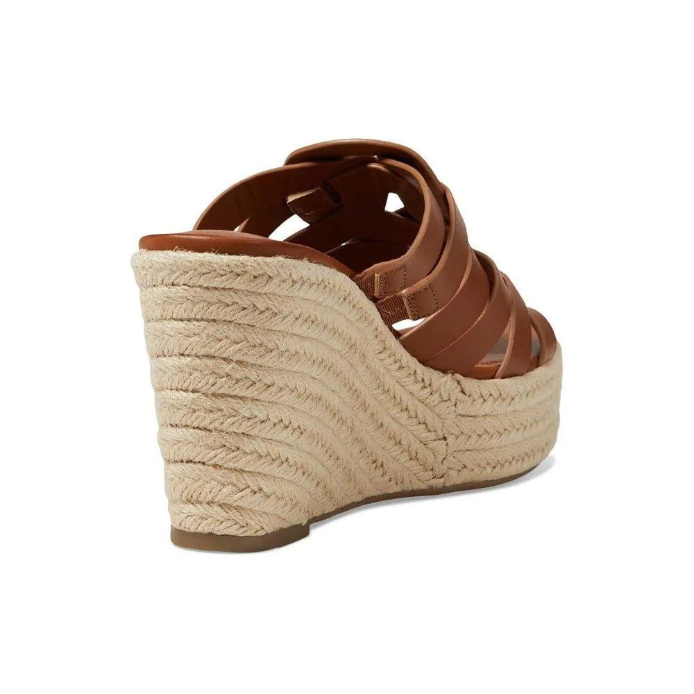 Cazzie Dark Brown Wedge Sandals