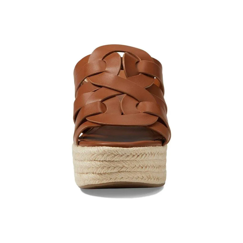 Cazzie Dark Brown Wedge Sandals