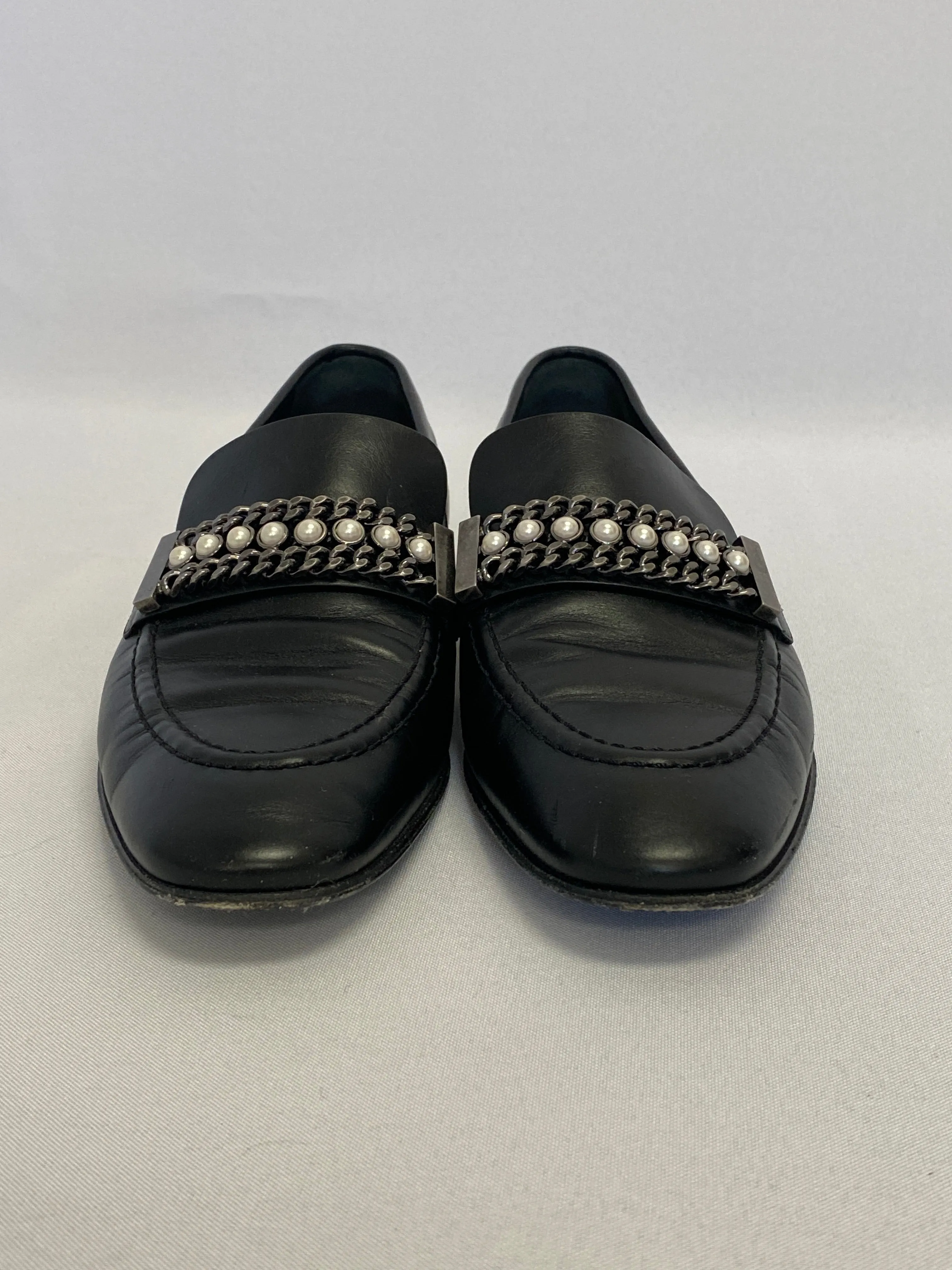Chanel Loafer with Pearl Chain