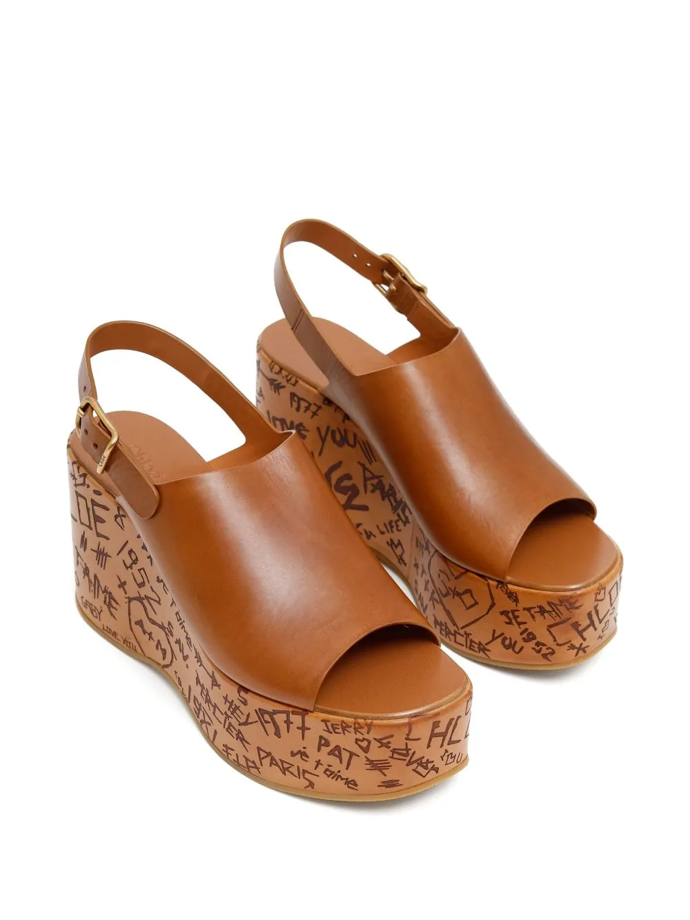 Chloè Chloé 130mm Maxime wedge sandals