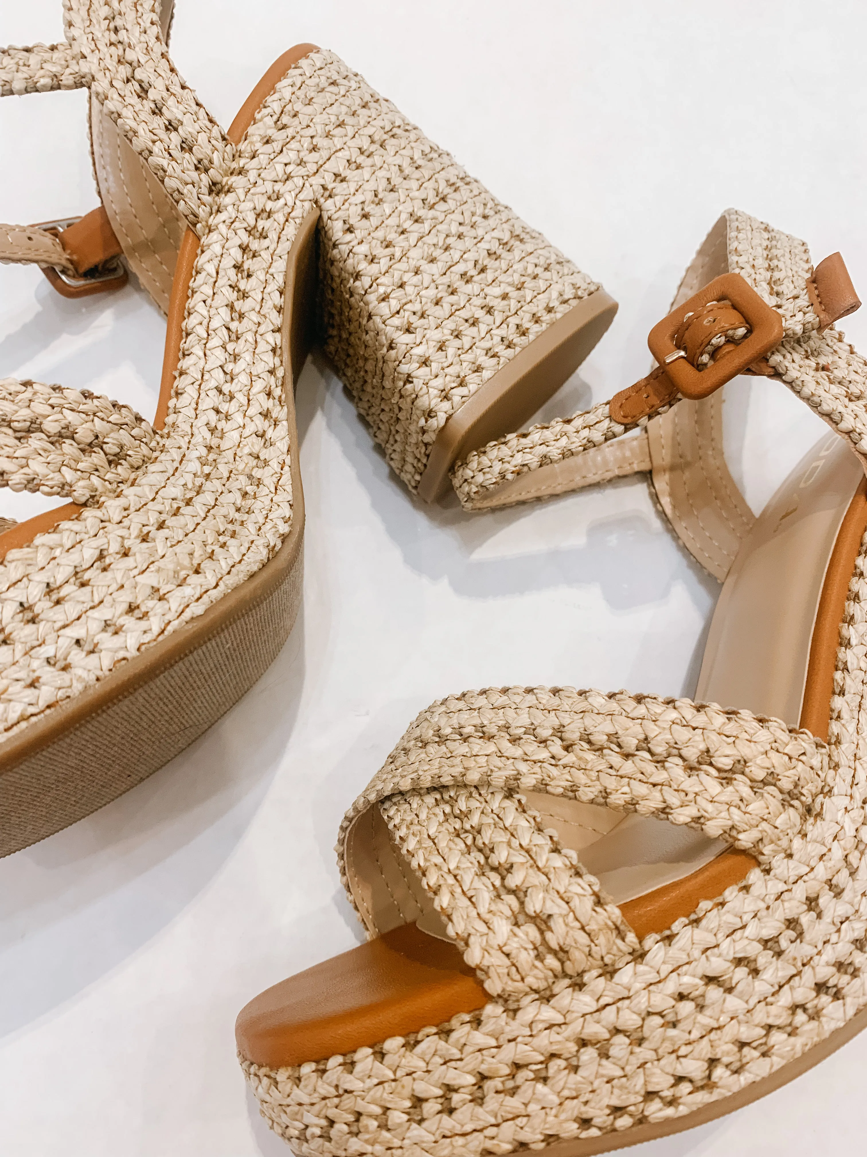 Chunky Basket Heel