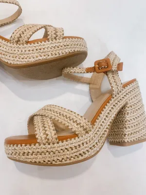 Chunky Basket Heel