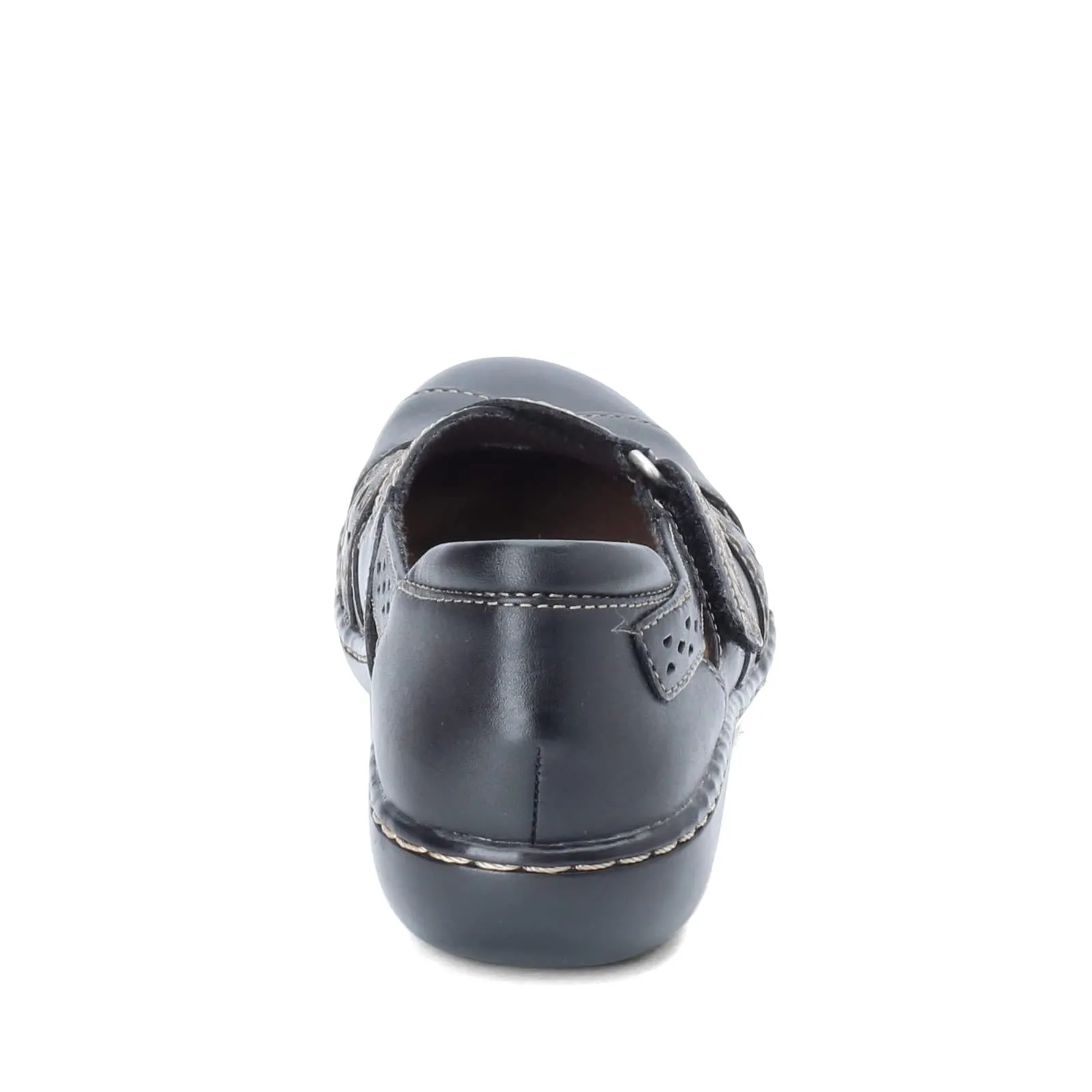 Clarks womens Ashland Spin Q Slip On Loafer, Black, 8.5 US
