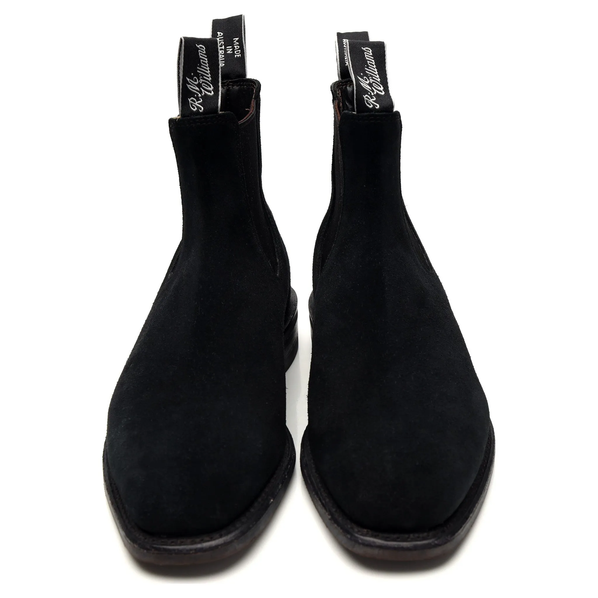 'Comfort Craftsman' Black Suede Chelsea Boot UK 8 G